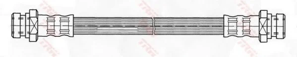 Тормозной шланг TRW PHA362 (фото 1)
