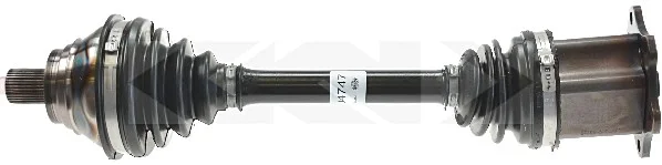 Приводной вал передний лев 482мм., (EN) OE Technology UF 50°) AUDI A3, TT SEAT ALTEA, ALTEA XL, LEON, TOLEDO III SKODA OCTAVIA II, SUPERB II, SUPERB III 1.9D-3.2 05.03-06.24 SPIDAN 24474 (фото 1)