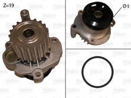 Водяной насос Valeo 506873
