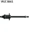 Напіввісь SKF VKJC8661 (фото 3)