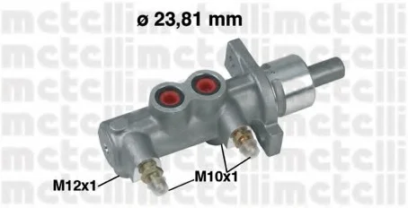 Цилиндр гидравлический тормозной Metelli 05-0165