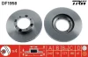 Диск тормозной (1 шт.).) HYUNDAI Accent/Excel/Pony/Pony XP/S-Coupe/Verna TRW DF1958 (фото 1)