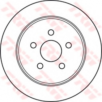 Тормозной диск TRW DF4533