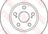 Диск гальмівний передн лів/прав TOYOTA PRIUS 1.5H 09.03-12.09 TRW DF4906 (фото 1)