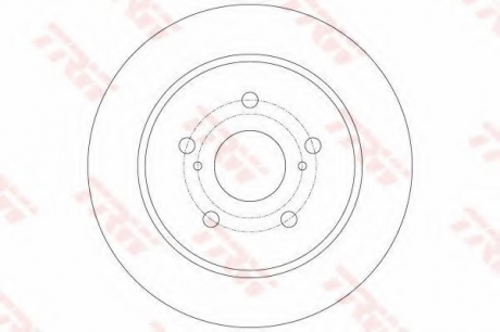 Тормозной диск TRW DF6173