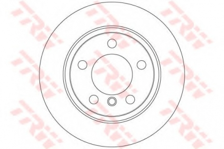 Тормозной диск TRW DF6353 (фото 1)