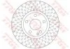 Диск тормозной (1 шт.).) MERCEDES A(W176)/ B(W246) "F D=295mm "12>> TRW DF6501 (фото 1)
