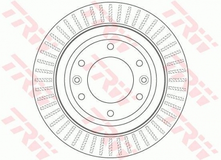 Тормозной диск TRW DF6350