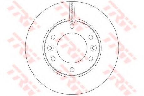 Тормозной диск TRW DF6446