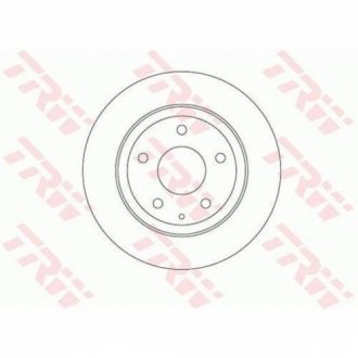 Тормозной диск TRW DF8115