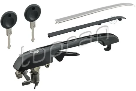 Ручка двери наружная передняя, R, VW Golf II, Jetta, Passat, Polo 73-92 TOPRAN / HANS PRIES 102879