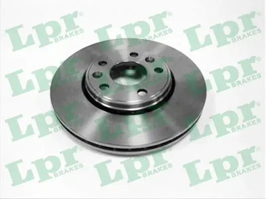 Диск гальмівний передній (кратно 2) Renault Megane III, Scenic III, Laguna III (D=296mm) LPR R1056V (фото 1)