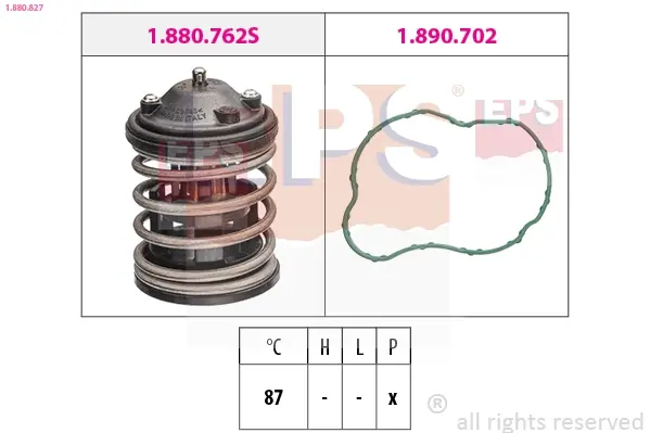 Termostat BMW EPS 1880827 (фото 1)