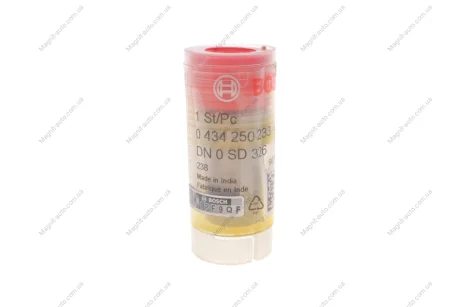 Накінечник форсунки, CITROEN BX, C25 FIAT FIORINO, PUNTO, TIPO, UNO OPEL ASTRA F, KADETT E, KADETT E COMBO, VECTRA A 1.7D/1.9D 09.83-08.00 BOSCH 0434250233