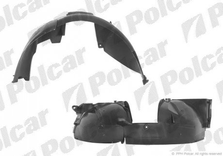 Подкрылок Polcar 2800FP1X (фото 1)