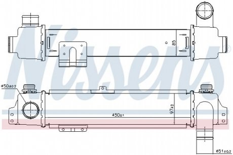 Интеркулер NISSENS 96384