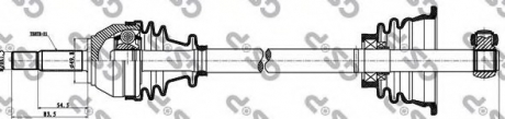 Приводной вал GSP 250001