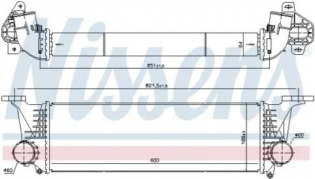Интеркуллер IVECO DAILY 40C11 (2012) 2.3 NISSENS 96246