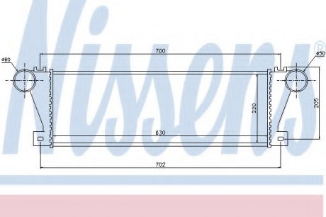 Интеркулер NISSENS 96857