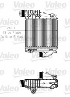 Интеркулер Valeo 818290