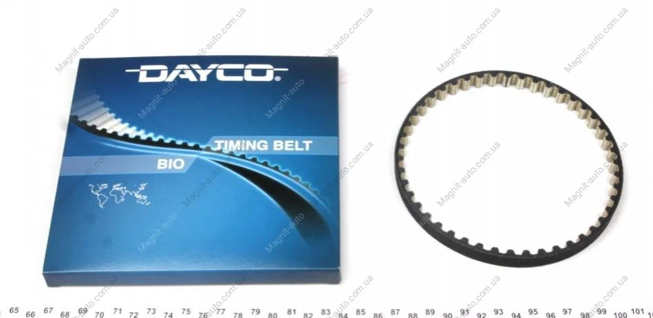 Ремінь ГРМ FORD B-MAX, C-MAX II, ECOSPORT, FIESTA VI, FIESTA VII, FOCUS III, GRAND C-MAX, KUGA III, MONDEO V, TOURNEO CONNECT V408 NADWOZIE WIELKO, TOURNEO COURIER B460 1.0-1.5 02.12- DAYCO 941080 (фото 1)