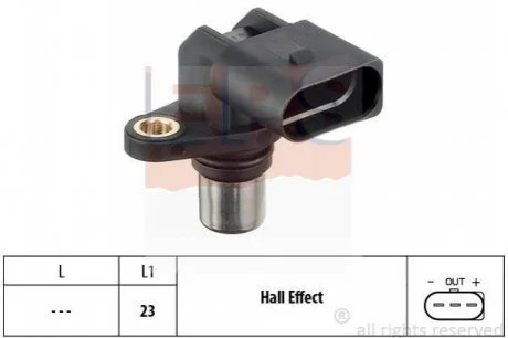Датчик положення колінвала VAG 2.3 V5-4.0 W8 10.94- Ford Ga EPS 1953351