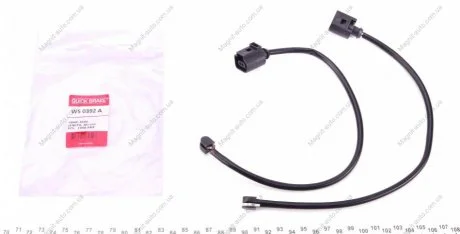 Датчик износа, тормоз. QUICK BRAKE WS0392A