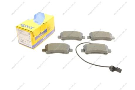 Комплект гальмівних колодок.).) Metelli 22-0899-0