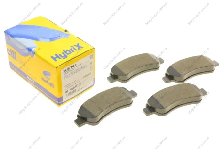Комплект тормозных колодок (дисковых).) Metelli 22-0710-0