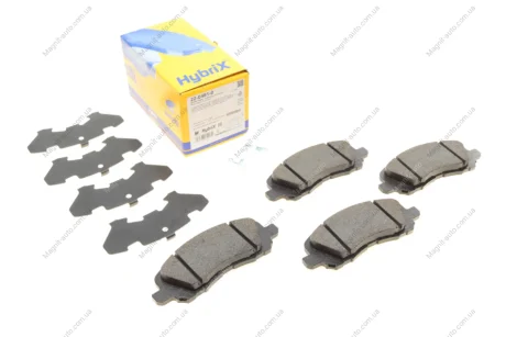 Комплект тормозных колодок (дисковых).) Metelli 22-0481-0