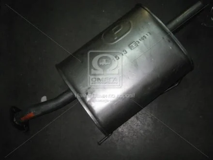 Глушитель задн. NISSAN (произ-во Polmostrow) POLMOSTROW 1513