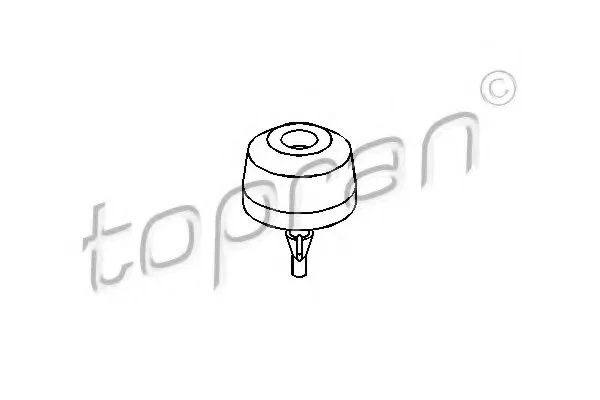 Відбійник ресори, VW Caddy III, 1.4/1.6/1.9/2.0, 04-10 TOPRAN / HANS PRIES 113448 (фото 1)