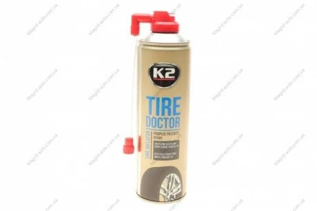 Средство для аварийной герметизации (вулканизации) шин / TIRE DOKTOR 500ML K2 B311
