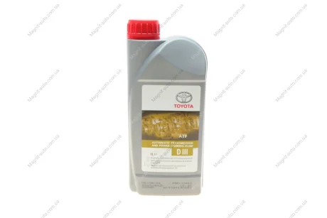 Рідина гідравлічна D-III (банка 1л) TOYOTA 08886-80506