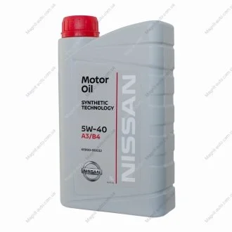 Масло моторное A3/B4 5W-40 1L (KE900-90032) NISSAN Ke90090032