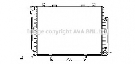 Радiатор AVA COOLING MSA 2144