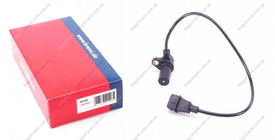 Датчик количества оборотов OPEL/SAAB AstraG/FronteraB/OmegaB/VectraB/ZafiraA/9-3/9-5 "2,0-2,2DTI "96- BREMI 60185 (фото 1)