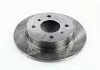 Диск тормозной (кратно 2) задний Nissan Almera II N16 (00-) (D=257.8mm) HI-Q Hi-Q (SANGSIN) SD4236 (фото 3)