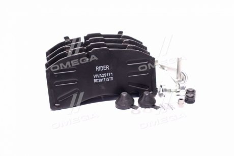 Колодка торм. диск. (компл. на ось) STANDARD BPW RS-SB 4309T RIDER RD 29171STD