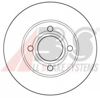 Тормозной диск перед. Audi 100/80 (82-92) A.B.S. 15746