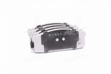 Комплект тормозных колодок, дисковый тормоз ASHIKA 50-01-141 (фото 1)
