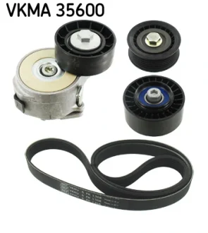 Комплект (ремінь+ролики) SKF VKMA 35600