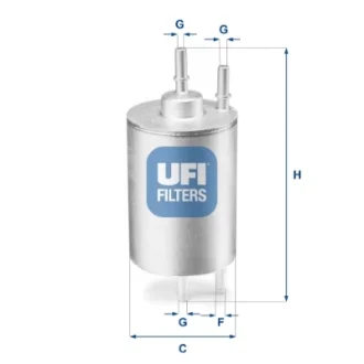Паливний фільтр UFI 31.958.00