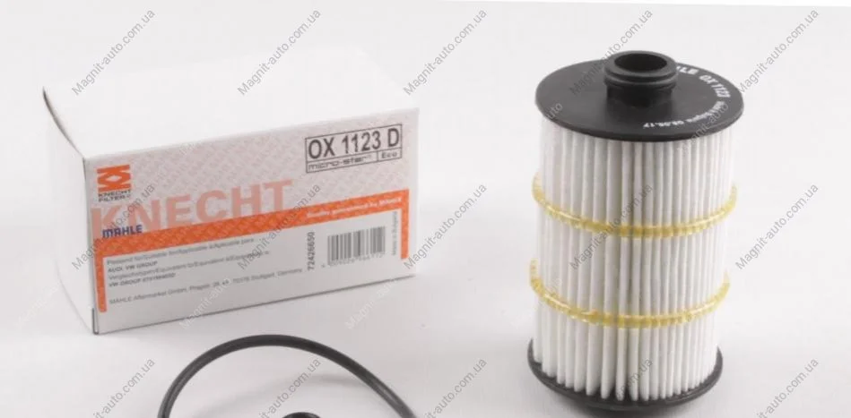 Фільтр оливний VAG, Bentley 4.0 MAHLE / KNECHT OX1123D (фото 1)