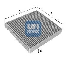 Фiльтр салону UFI 54.165.00