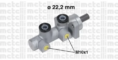 Циліндр гальмівний головний Metelli 05-0722