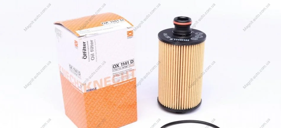 Фільтр оливний SSANGYONG "1,6-2,2 "12>> MAHLE / KNECHT OX1141D (фото 1)