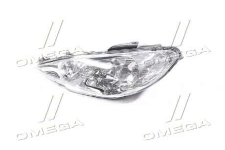 Фара лев. PEUGEOT 206 TYC 20-6156-05-2B