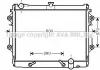 Радіатор охолодження двигуна Toyota LC200/Lexus LX570 (07-) 4.7i, 5.7i AVA AVA COOLING TO2491 (фото 1)