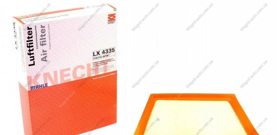Фильтр воздушный Jaguar "2,0-3,0 "15>> MAHLE / KNECHT LX4335 (фото 1)